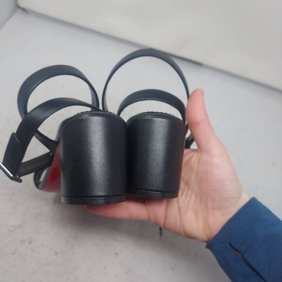 Christian Louboutin Black Miss Jane Sandal - Picture 12 of 13